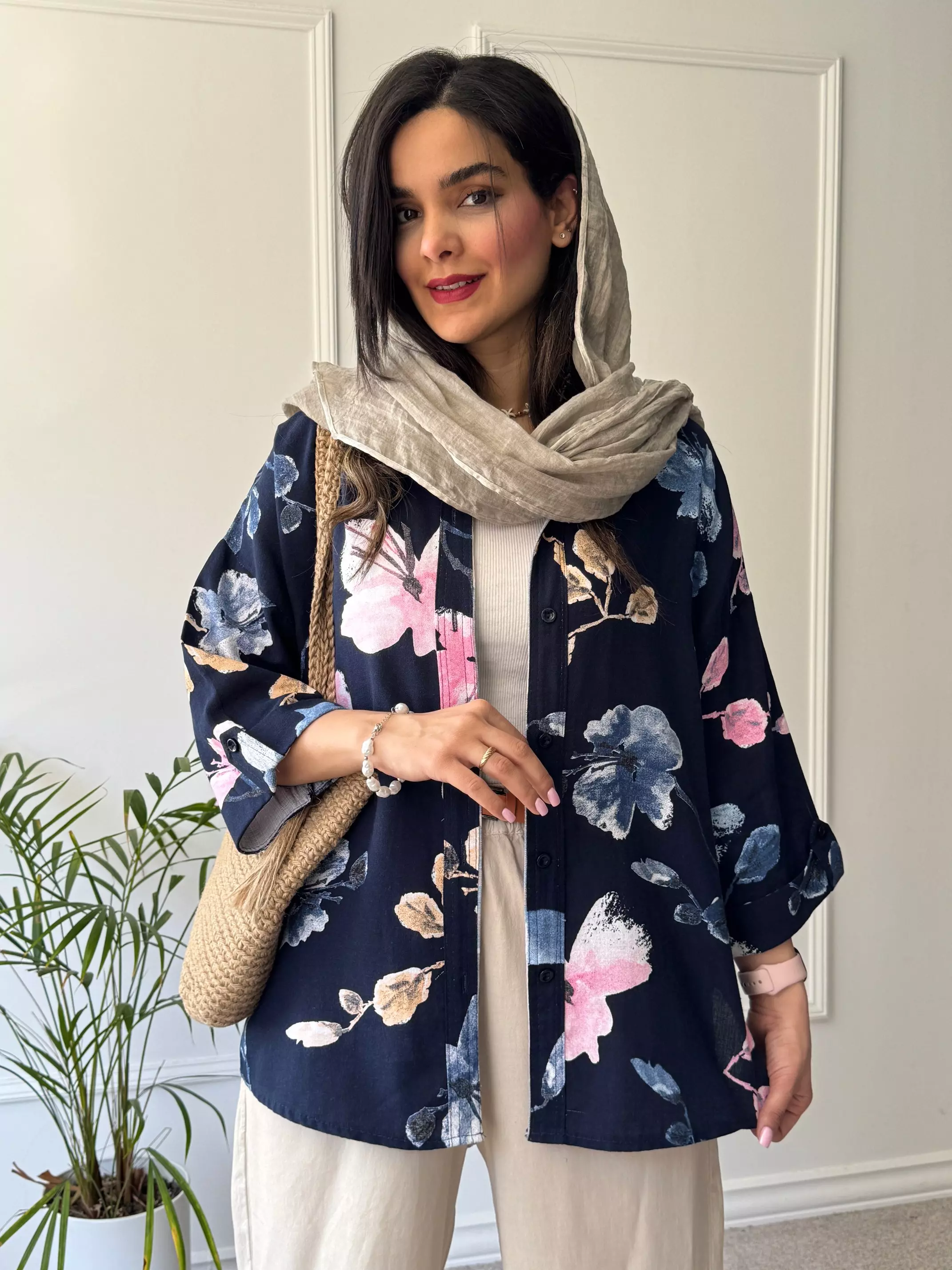 مانتو شومیزی گندم